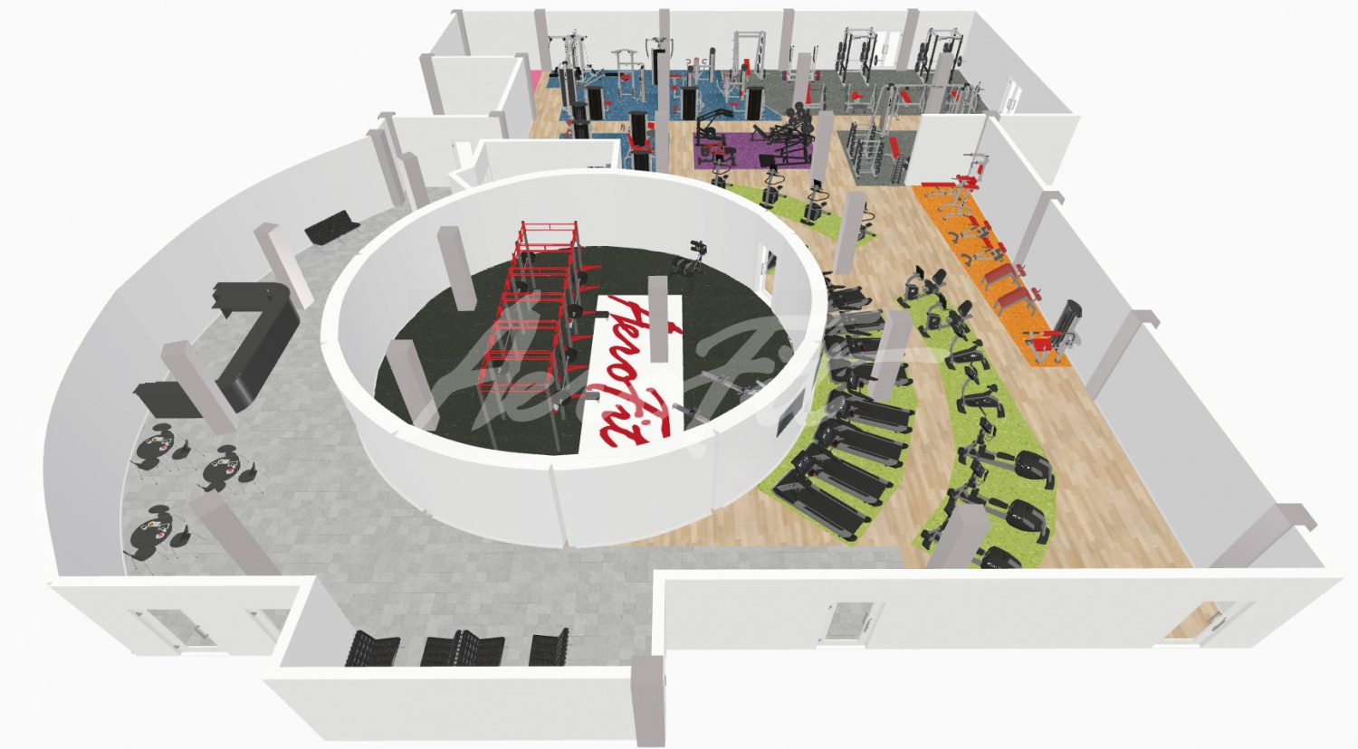 Фитнес-клуб "Flex Gym" в г. Омск