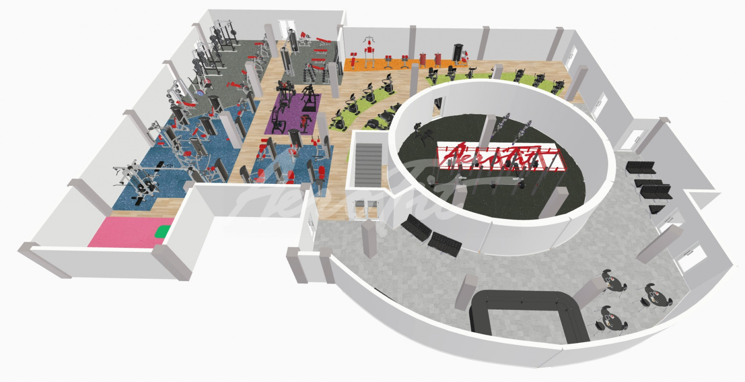 Фитнес-клуб "Flex Gym" в г. Омск