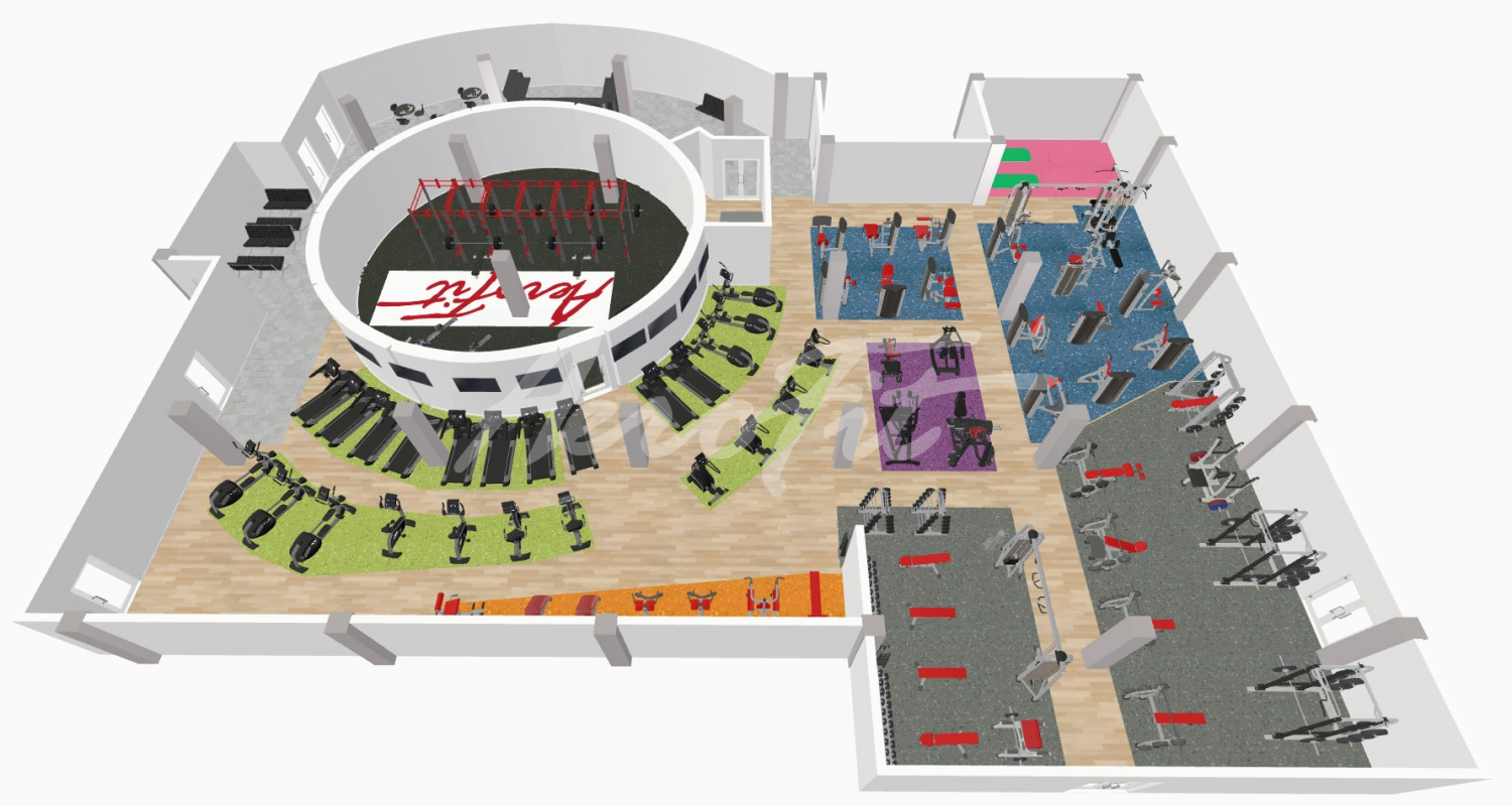Фитнес-клуб "Flex Gym" в г. Омск